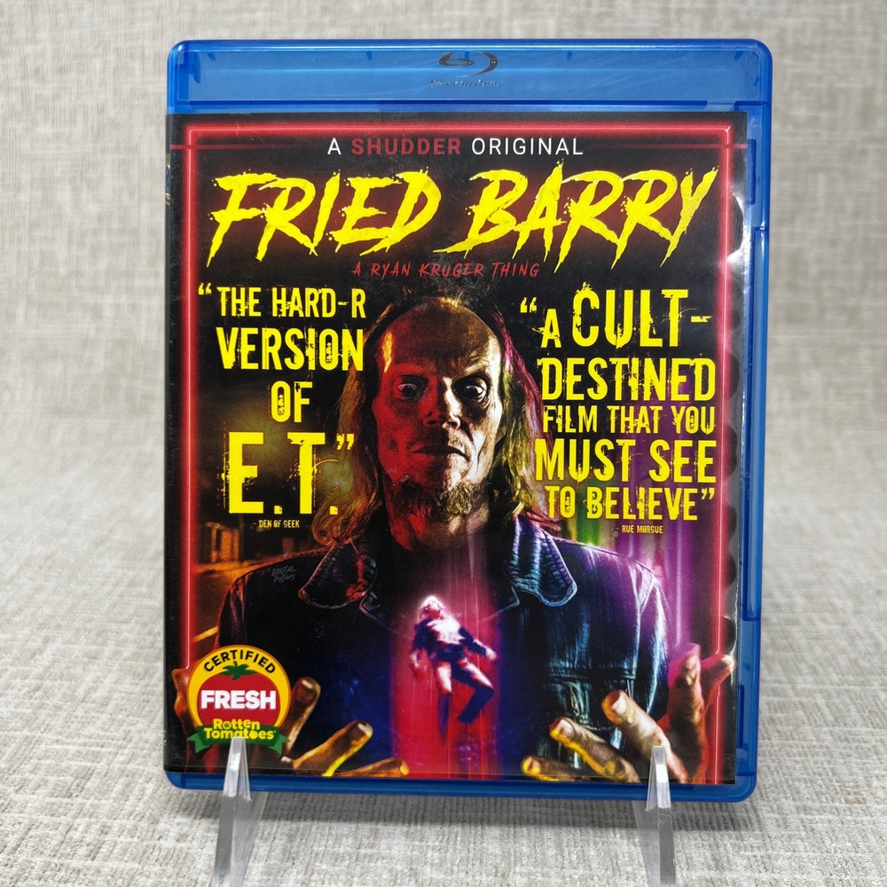 Fried Barry Blu-ray Shudder Original Ryan Kruger Sci-Fi Horror Cult Film 2021